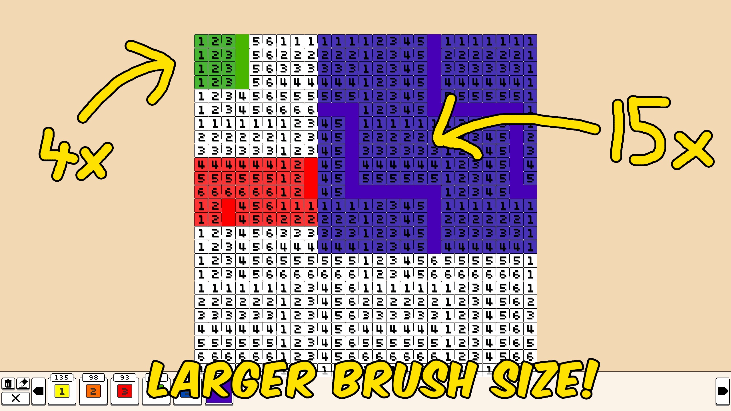 Larger Brush